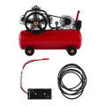 Pikkukuva 1 / 5: Metalli-ilmakompressori Pumppu Ilmatäyttöön Axial SCX10 TRX4 D12 C24 MN D90 MN99S 1/10 1/12 1/16 RC-autoille, [DmS] Red