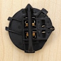 Miniatyrbillede 5 af 5: 1 stk. Halogen Lampeholder Lavstråle Forlygte Base til Golf 6 MK6 7 MK7 til R GTS 5K0941109BY black