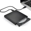 Ekstern CD DVD-stasjon, USB 2.0 Slim Bærbar CD-RW-stasjon DVD-RW