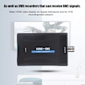 Miniatyrbild 5 av 5: HDMI till BNC-adapter, komposit HDMI till BNC-videoadapter och 3,5 mm 480i 576i ljudsignalomvandlare med stöd för NTSC/PAL, miljövänlig HDMI BNC-omvandlare