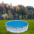 Miniatyrbild 3 av 5: Solskydd för Pool, Solskydd för Pool, Solskydd för Inbyggd Pool, Vikbar och Hållbar Isolering av Bubbelfilm för Simbassänger, Badtunna Round 8ft