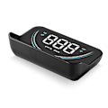 Miniatyrbilde 3 av 5: Head-up-display for bil med hastighetsmätare, Obd2, automatisk elektronisk varning för överhastighet, vindruteprojektor, larmsystem, tillbehör till bil (FMY)