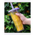 Miniatyrbild 5 av 5: Ny Boba Cup Bubble Tea-kopp 700 ml Bred Mun Smoothie-koppar Med Lock & Sugrör Med Vit Rengöringsborste Snabb Leverans Ny