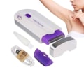 Miniatyrbillede 1 af 3: Blåt Lys Induktion Dame Epilator Smertefri Epilator Laser Epilator