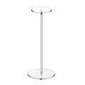 Miniatyrbillede 1 af 5: Akryl Pedestal Display Stativ Står Kappe Hat Stativ Bordplade Paryk Display StativBY 35cm