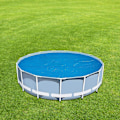 Miniatyrbild 4 av 5: Solskydd för Pool, Solskydd för Pool, Solskydd för Inbyggd Pool, Vikbar och Hållbar Isolering av Bubbelfilm för Simbassänger, Badtunna Round 8ft