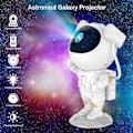 Miniatyrbillede 3 af 5: Astronaut Galaxy Projektor Stjernehimmel Natlys, Astronaut Stjerneprojektor Med Nebula, Timer Og Fjernbetjening, Stjernelampe Til Soveværelse Og Loft