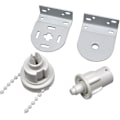 Miniatyrbillede 1 af 5: 28mm/ 32mm Rullegardin Persienner Rullegardin Kobling Beslag Perlekæde Reparationssæt 1 sæt 32mm