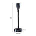 Miniatyrbillede 2 af 5: 2 stk. Læselamper LED Spotlight 12V Dæmpbar Switch Væghængt Sengelampe Indvendig Lys Campingvogn 6000k Hvid til Campingvogn