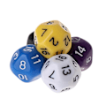 Pikkukuva 3 / 5: 10 kpl 16-sivuista noppaa D16 Polyhedral-noppaa pöytäpeleihin Multi