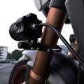 Miniatyrbillede 4 af 5: Motorcykel Universal Bumper Fastgørelsesbeslag Motorcykel Lys Forlængelsesstang Ramme Ekstern Fastgørelse Lampeholder Belysningsarmatur Værktøj (FMY)