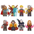 Pikkukuva 1 / 4: Kylmä Super-Sankari Rakennuspalikat Leikki lapsille Varhainen Koulutus Puzzle Leikki Pojille Tytöille  [DmS] WM6063 8 Pieces