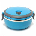 Miniatyrbild 2 av 5: Varm Matflaska Rostfritt Stål Lunchbox Termos Vakuum Isolerad Resa Bärbar Double layer blue