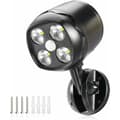 Utendørslys - Bevegelsessensor - IP65 - 600lm - Batteri