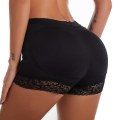 Miniatyrbild 4 av 4: Kvinnor Body Shaper Vadderad rumpa Lifter Trosa Butt Hip Enhancer Fake Bum Shapwear Shorts Push Up Shorts Black M
