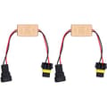 Miniatyrbillede 3 af 5: 2 STK Kraftig 50W LED Strobelys, Kontinuerlig Strobe Controller til Tågelygter, Justerbar ABS Flash