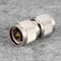 Miniatyrbilde 5 av 5: 2 stk. 50 ohm messing N Type hann til hann adapter rett kontakt [DB]