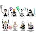 Miniatyrbild 1 av 5: 8-pack Bleach Minifigur Modellbyggstenar Leksak Dekoration Barnfödelsedagspresent