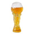 Miniatyrbillede 1 af 4: VM-Ølkop 450ml Fodbold Ølkop Fodboldformet Glas Fodbold VM Trofæformet Ølkop