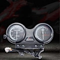 Miniatyrbild 2 av 5: Instrumentpanel för motorcykel, komplett enhet för Ybr 125, digital instrumentering, digital display, hastighetsmätare