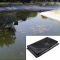 Miniatyrbild 4 av 5: Dammduk Förstärkt Vattentät Pp Trädgård Vattentät Poollager För Landskapsarkitektur Jikaix 300cm x 250cm