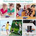 Miniatyrbild 4 av 5: Dewenwils Fidget Leksaker, Dinosaurie Push Pop Bubble Fidget Sensorisk Anti Stress för Barn/Vuxna