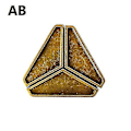 Miniatyrbild 2 av 2: Jingdong Intelligent IQ-test Lås Hjärntestare Legering Metall Pusselspel Barn Vuxna Intelligenta Leksaker För Barn Talang Utbildningsleksak [DmS] AB