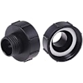Miniatyrbillede 2 af 5: IBC Tank Adapter Slangehane Connector DN80 3 Tommer S100x8 100 mm Grov Gevind til 2 Tommer S60x6 60 mm Vandtankhane IBC Tank Fittings Gevind C