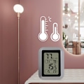 Miniatyrbild 3 av 3: TP50 Digital Hygrometer Inomhustermometer Rumstermometer och Luftfuktighetsmätare med Temperatur-Fuktighetsövervakning