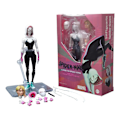 Pikkukuva 1 / 4: Shf Spider-Man Across The Spider-verse Spider-Gwen Gwen Stacy Action Figure Uusi [HK] 1610 L