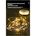 Miniatyrbild 4 av 5: Camping String Lights Uppladdningsbar Utomhustält Regnbåge Atmosfär String Lantern Vattentät Ficklampa Med Magnetkrok Lampa 2314 color light 8m