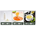 Miniatyrbild 3 av 4: Isolerad vattenkokare med glasfoder, extra lång isolering, termos, hemmakoffe yellow 1900ml