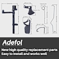 Miniatyrbillede 2 af 5: Gasspjæld Trigger Dele Sæt Til Stihl Ms170 Ms180 017 018 Motorsav, Gasspjæld Trigger + Choke Stang + Switch Aksel + Gasspjæld Stang + Trigger Interlock Tilbehør