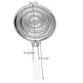 Miniatyrbilde 2 av 5: Varmediffusor Reduser Flammebeskytter Simmerplate, tykkelse i rustfritt stål for elektriske og gasskomfyrer