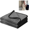 Pikkukuva 1 / 5: Suihkukoppeihin tarkoitettu pyyhe veden poistamiseen suihkussa ja kylvyssä, kiiltävä kylpypyyhe XXL, nopeasti kuivuva pyyhe 2Pcs 40 x 40 cm