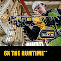 Miniatyrbillede 4 af 5: Til Dewalt Flexvolt 20v/60v Max Batteri 9ah Dcb609 Lithium-ion Dcb606 Dcb612 Dcb609 Dcb205 Dcb200 Dcb182 Batteri Til Dewalt 20vBY 15W Work Light
