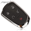Miniatyrbillede 4 af 4: - Intelligent fjernbetjeningstastaturhus, 3/4/5/6 knapper, til Cadillac Srx, Cds, Ats, Xts, Climbing, Esv, udskiftningsskal, nøgle uden nøgle 5 Buttons SUV