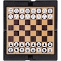 Miniatyrbilde 1 av 4: Brettspill i lommeformat med magneter, brettbar sjakk, lommebok-utseende, gave