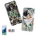 Pikkukuva 1 / 7: Samsung Galaxy S20 FE - Geometrinen kukkakuori Svart
