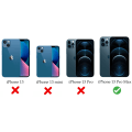 Pikkukuva 10 / 10: iPhone 13 Pro Max - Yksityisyyttä suojaava karkaistu lasinen näytönsuoja