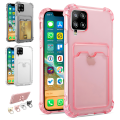 Miniatyrbillede 1 af 11: Samsung Galaxy A12 / A12 5G - Kortbeskyttelsesetui Transparent Genomskinlig