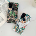 Pikkukuva 6 / 6: Samsung Galaxy A21s - Geometrinen kukkakuori Svart