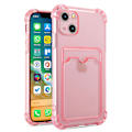 Miniatyrbild 3 av 10: Skydda din iPhone 14 - Skal & Kortfack Rosa