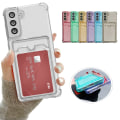 Miniatyrbild 1 av 10: Samsung Galaxy S23 - Skal / Skydd / Kortfack Rosa