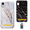 Pikkukuva 1 / 8: iPhone Xr - Kotelosuoja Marmori Svart