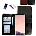 Pikkukuva 1 / 8: Samsung Galaxy S9 - PU nahkainen lompakkokotelo Svart