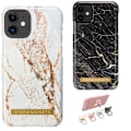 Miniatyrbillede 1 af 7: iPhone 11 - Marmorbeskyttelse Svart