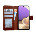 Miniatyrbillede 3 af 10: Samsung Galaxy A02s - PU Læder Pung Etui Brun