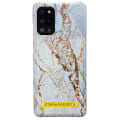 Miniatyrbild 3 av 7: Samsung Galaxy S20 Plus - Skal / Skydd / Blommor / Marmor Vit