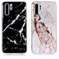 Pikkukuva 1 / 2: Suojaa Huawei P30 Pro -puhelimesi marmorikuorella! Svart